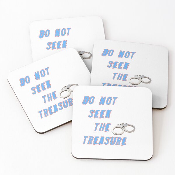 Item preview, DO NOT SEEK THE TREASURE, LETTERS  designed and sold by CraktmanShop.
