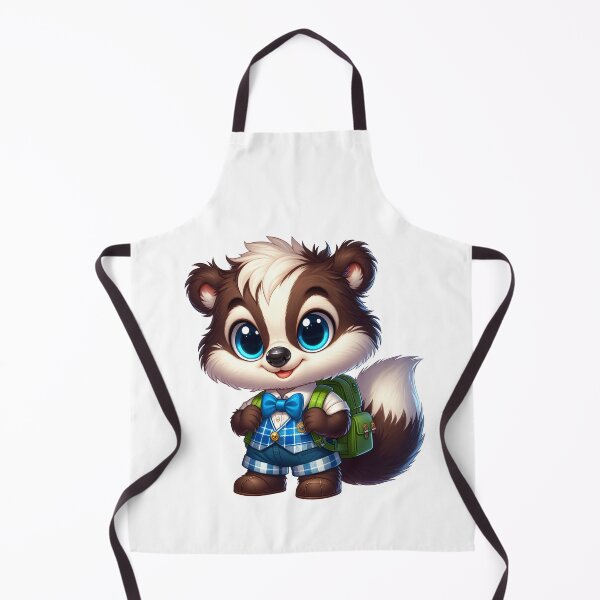 Item preview, School animal chipmunk cartoon. Sticker Clipart. designed and sold by AndreyKENO.