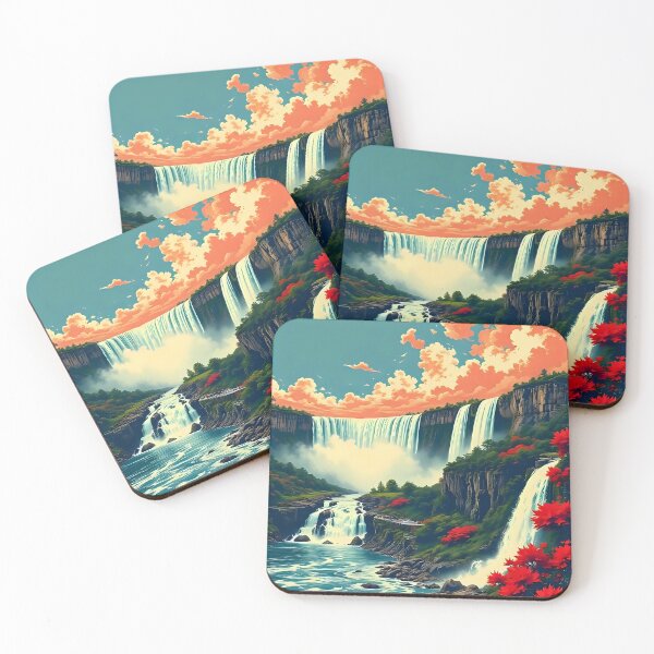 Item preview, Niagara Falls Poster designed and sold by FestivityFinds.