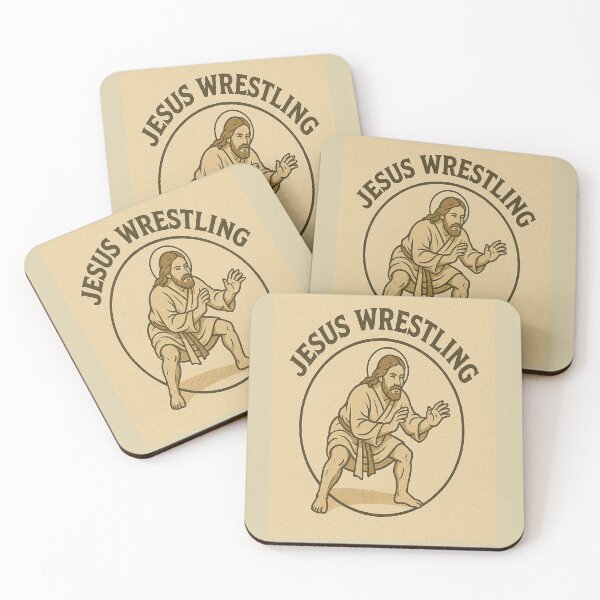 Item preview, Jesus Wrestling – Grapple With Grace designed and sold by SaintGear.