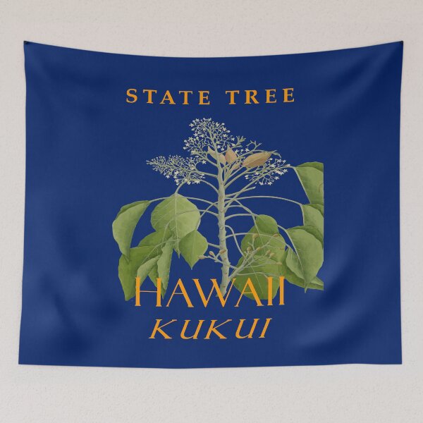 Item preview, Hawaii Territory Tree The Kukui Tree designed and sold by taiche.