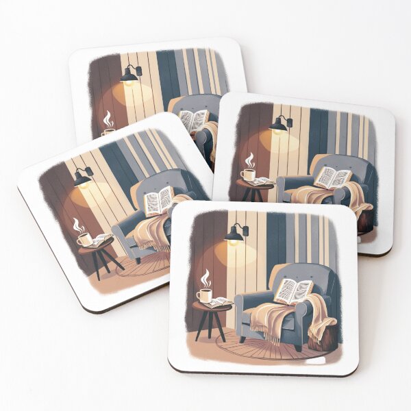 Item preview, Cozy Coffee & Book Nook Aesthetic  designed and sold by Coffread.