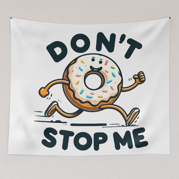 Item preview, donut lover, stop me designed and sold by TrueArtVibes.