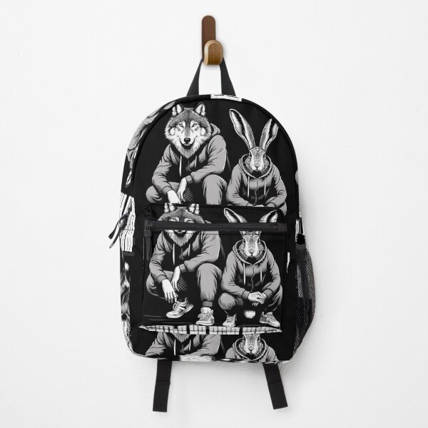 Item preview, Russian Squat Slavs Hare and Wolf Brothers Gift designed and sold by Pineapple-Tree.