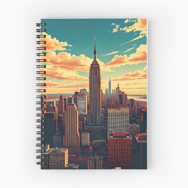 Item preview, New York Manhattan City Poster designed and sold by FestivityFinds.