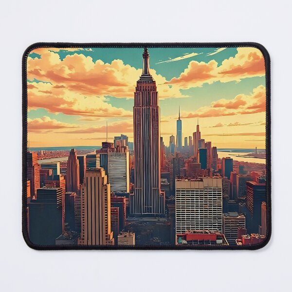 Item preview, New York Manhattan City Poster designed and sold by FestivityFinds.