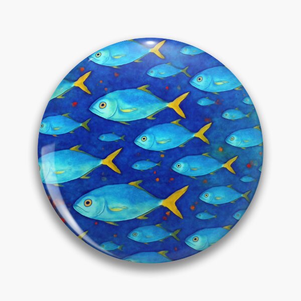 Item preview, Blue Depths and Golden Tails 2 designed and sold by ChrisButler.