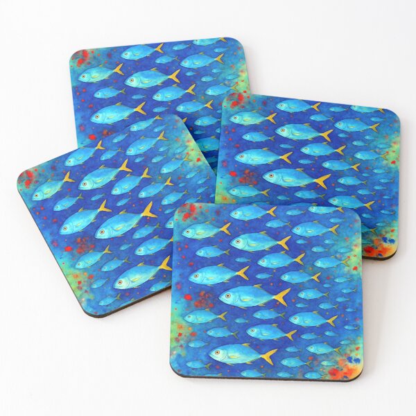 Item preview, Blue Depths and Golden Tails 2 designed and sold by ChrisButler.