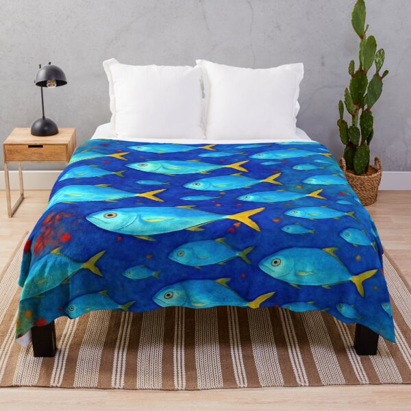 Item preview, Blue Depths and Golden Tails 2 designed and sold by ChrisButler.