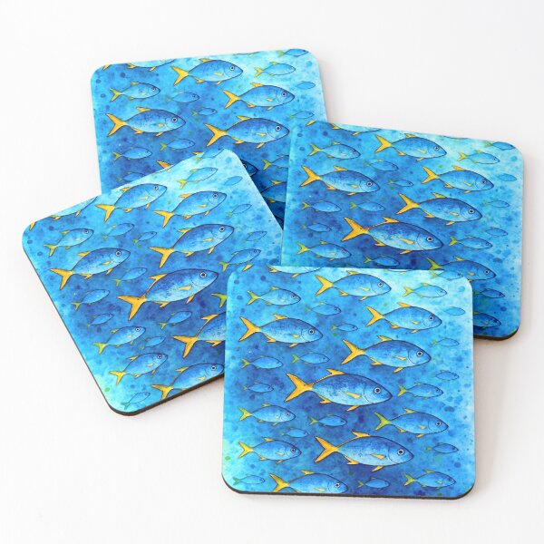 Item preview, Blue Depths and Golden Tails 3 designed and sold by ChrisButler.