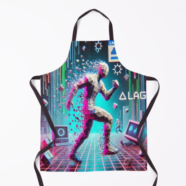 Aperçu de l'œuvre Lag in Real Life – La vie bug aussi créée et vendue par GalenaDeco.