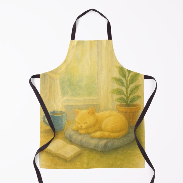 Item preview, Sunlit Cat Nap, Cozy Corner Vibes designed and sold by mia-miranda.