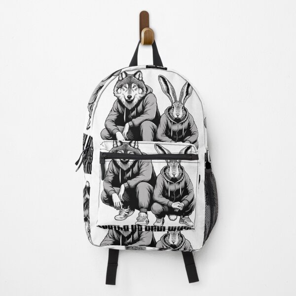 Item preview, Russian squat Slavic squat Hare and Wolf Brothers Gift designed and sold by Pineapple-Tree.