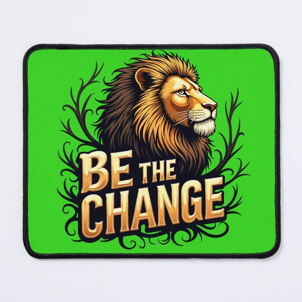 Item preview, Be the Lion - Motivational Typography Design designed and sold by gtrock.