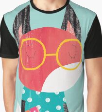 Tierband - Xylophon Fox Grafik T-Shirt