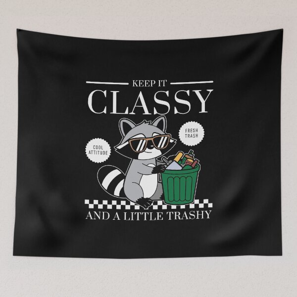 Item preview, Classy and Trashy Raccoon designed and sold by Peerless-Prime.