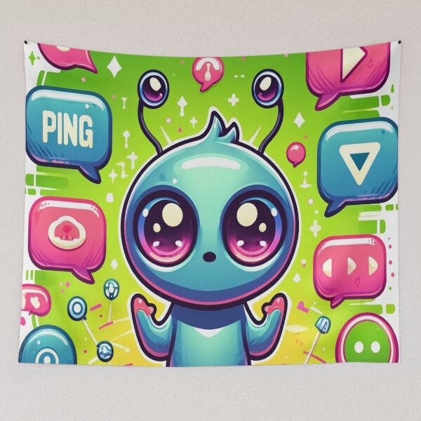 Item preview, I Speak in Pings – 100% gamer communication designed and sold by GalenaDeco.