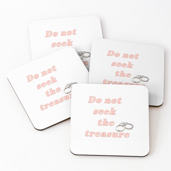 Item preview, DO NOT SEEK THE TREASURE, LETTERS  designed and sold by CraktmanShop.