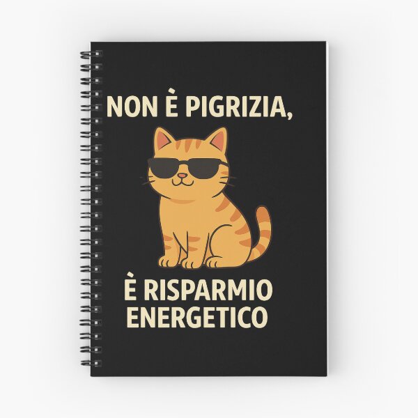 Item preview, Gatto pigro divertente – Non è pigrizia, è risparmio energetico designed and sold by Giomyke16.