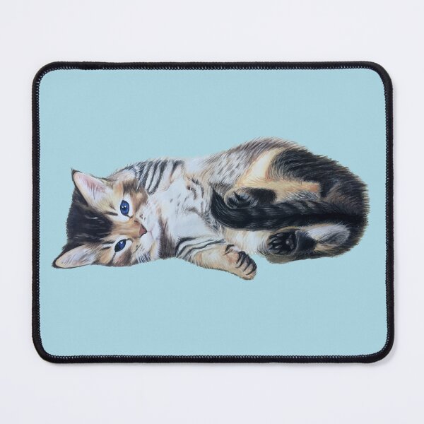 Item preview, Little Kitten (blue) designed and sold by SandraWarmerdam.