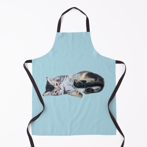 Item preview, Little Kitten (blue) designed and sold by SandraWarmerdam.
