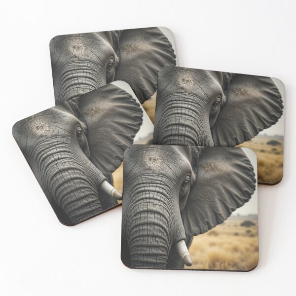 Item preview,  close-up view of an elephant designed and sold by InezPhotography.