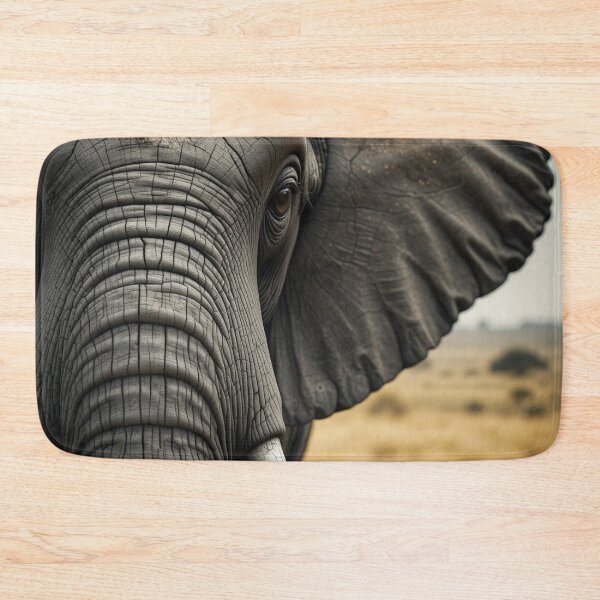 Item preview,  close-up view of an elephant designed and sold by InezPhotography.