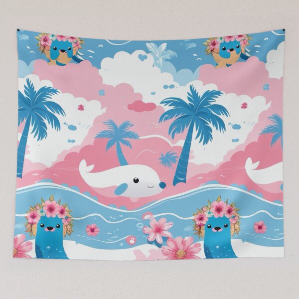 Item preview, Baby dugong in the sea designed and sold by Malai495366.