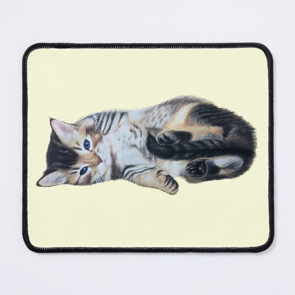 Item preview, Little Kitten (light yellow) designed and sold by SandraWarmerdam.