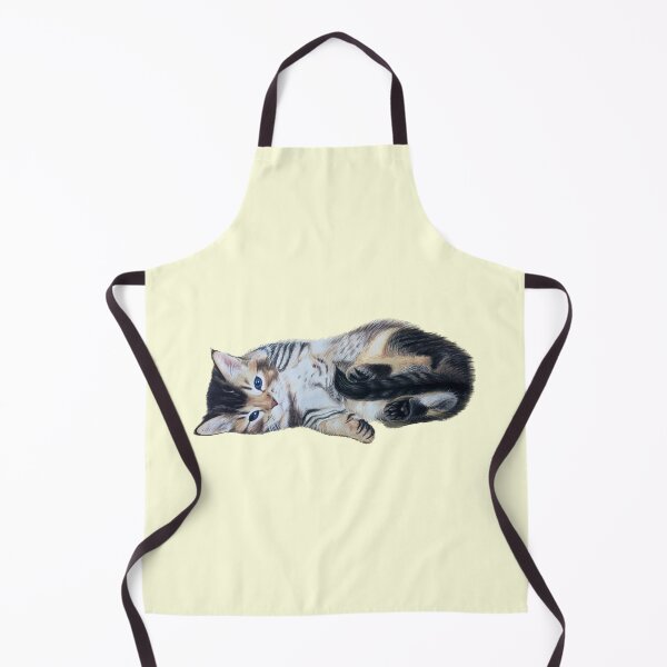 Item preview, Little Kitten (light yellow) designed and sold by SandraWarmerdam.