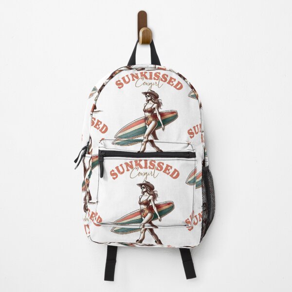 Item preview, Sunkissed Cowgirl | Sexy Western Babe with Surfboard – Coastal Cowgirl Summer Vibes designed and sold by Cowgirl Sister 12.