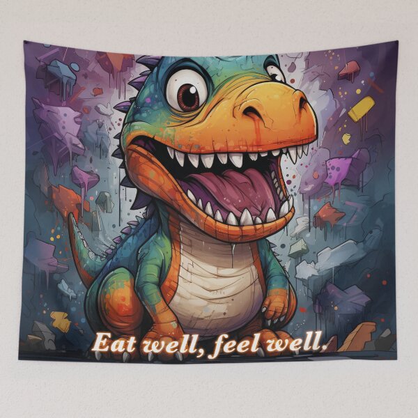 Item preview, Eat well, feel well. designed and sold by fanzen69.