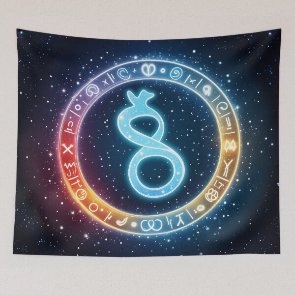 Item preview, Aquarius Symbol & Zodiac Sign designed and sold by HeartfulBloom.