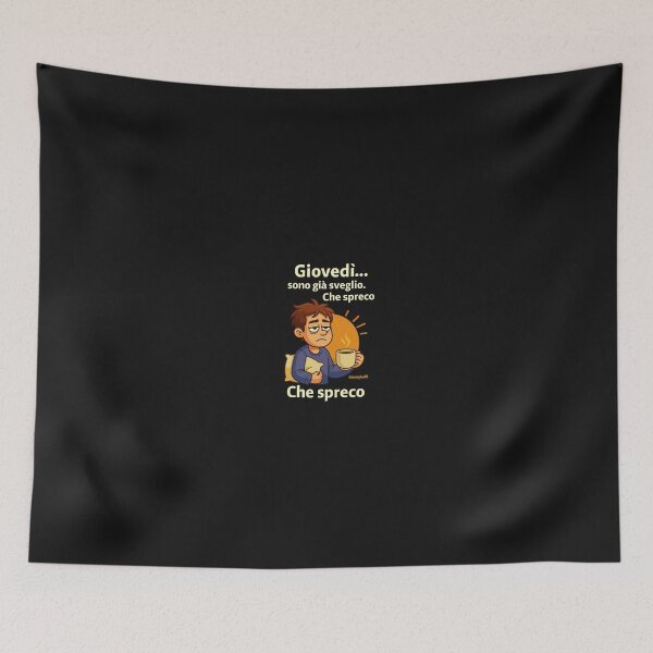 Item preview, Giovedì... quasi weekend – Design divertente Giomyke16 designed and sold by Giomyke16.