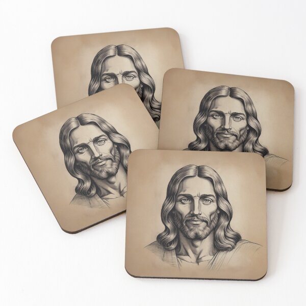 Item preview, Jesus in vintage pencil sketch 6 designed and sold by Warih.