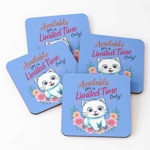 Item preview, Cute White Kitten - Available for a Limited Time Only designed and sold by gtrock.