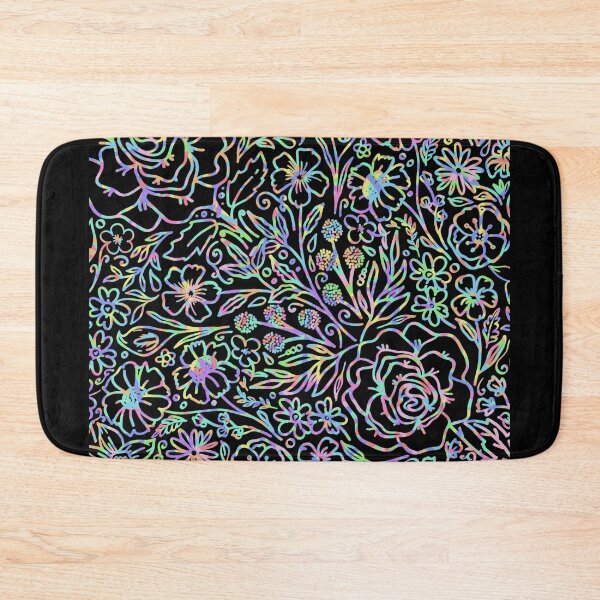 Item preview, #3 Colourful Floral Zentangle Pattern Holographic designed and sold by Chloe Lopez.