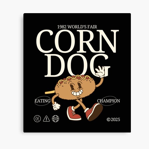 Artikel-Vorschau von Spaziergang mit einem Corn Dog, designt und verkauft von Peerless-Prime.