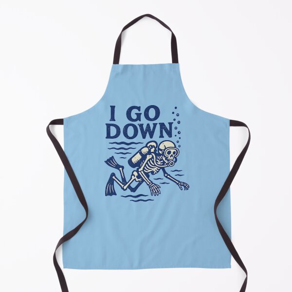 Item preview, Scuba Diving I Go Down designed and sold by CreepyCornerArt.