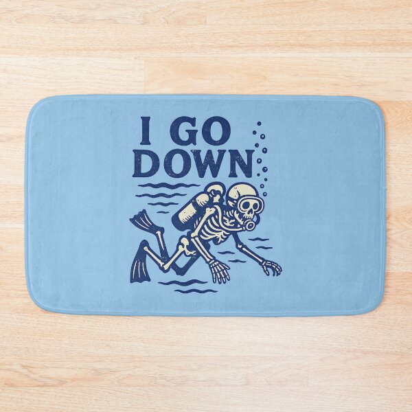 Item preview, Scuba Diving I Go Down designed and sold by CreepyCornerArt.