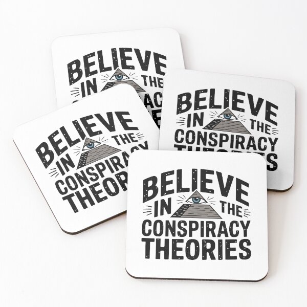Item preview, Conspiracy Theories – Funny Critical Thinker Quote Design designed and sold by Evolved Ape.