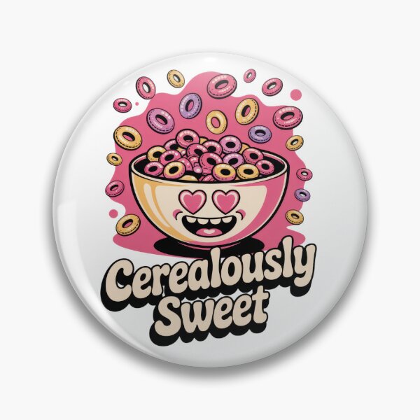 Item preview, Cerealously Sweet – Cute Cereal Bowl Pun designed and sold by EpicMediaShop.