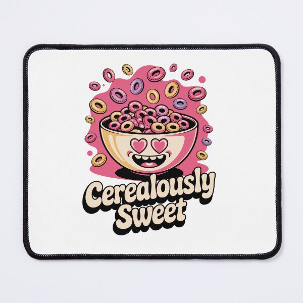 Item preview, Cerealously Sweet – Cute Cereal Bowl Pun designed and sold by EpicMediaShop.