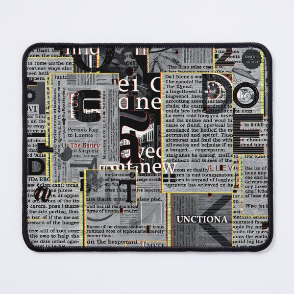 Item preview, Typographic pattern #3 designed and sold by Kaleidoscope Print.