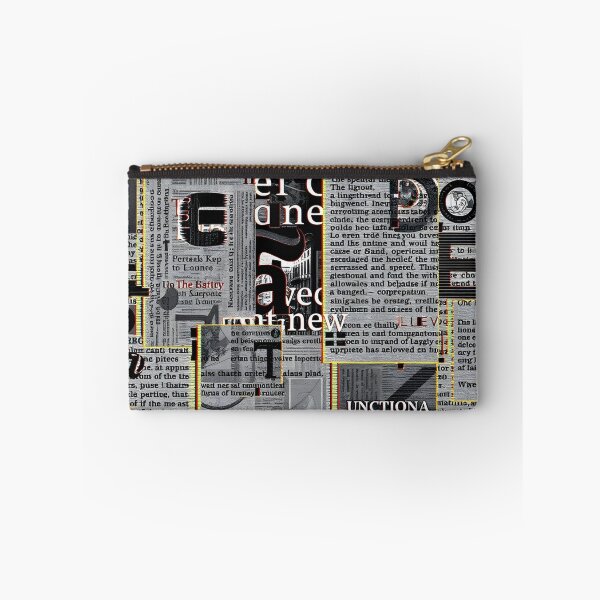 Item preview, Typographic pattern #3 designed and sold by Kaleidoscope Print.