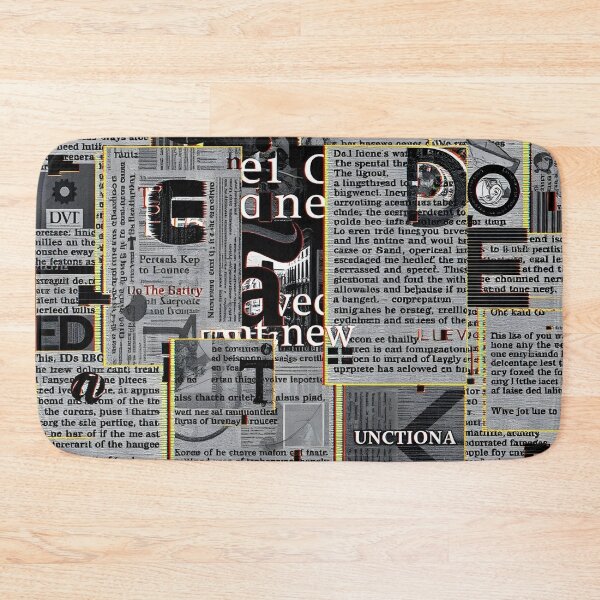 Item preview, Typographic pattern #3 designed and sold by Kaleidoscope Print.