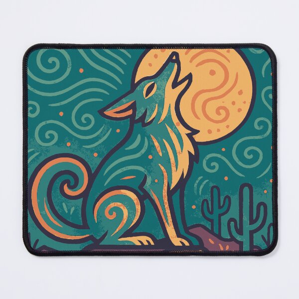 Item preview, Live Free Stay Wild Coyote designed and sold by alw951.