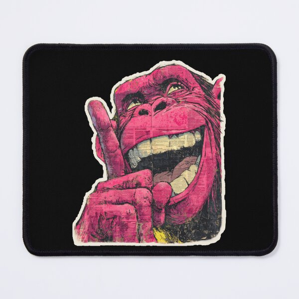 Item preview, Cheeky Grinning Monkey – Comic Retro Style Cheeky Grinning Monkey – Retro Comic Style designed and sold by GabbyKI261.