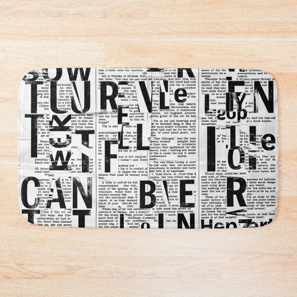 Item preview, Typographic pattern #4 designed and sold by Kaleidoscope Print.