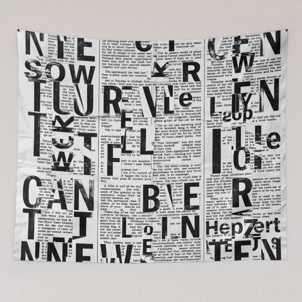 Item preview, Typographic pattern #4 designed and sold by Kaleidoscope Print.